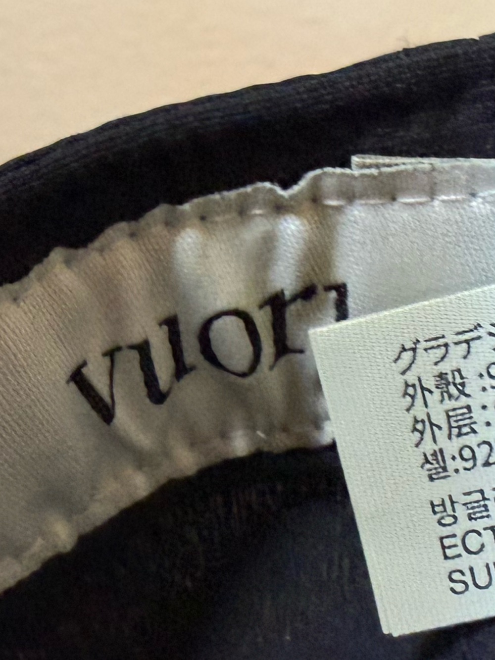 Vuori The Standard Hat Black - Picture 5 of 9